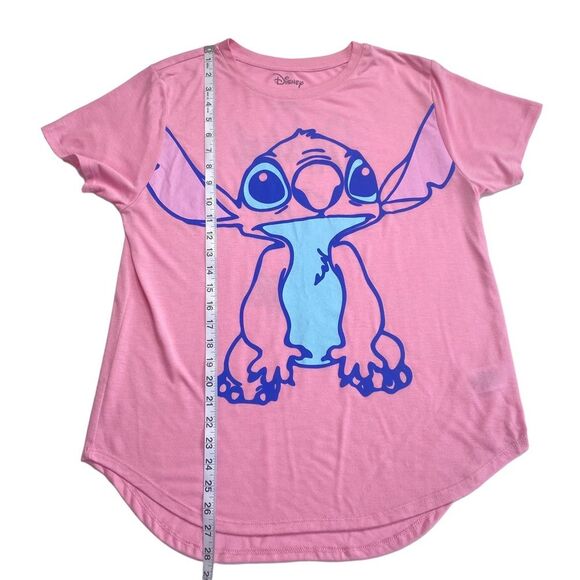 Disney Lilo & Stitch Weird But Cute Tee Stitch Pink Sz XXL - Picture 5 of 9